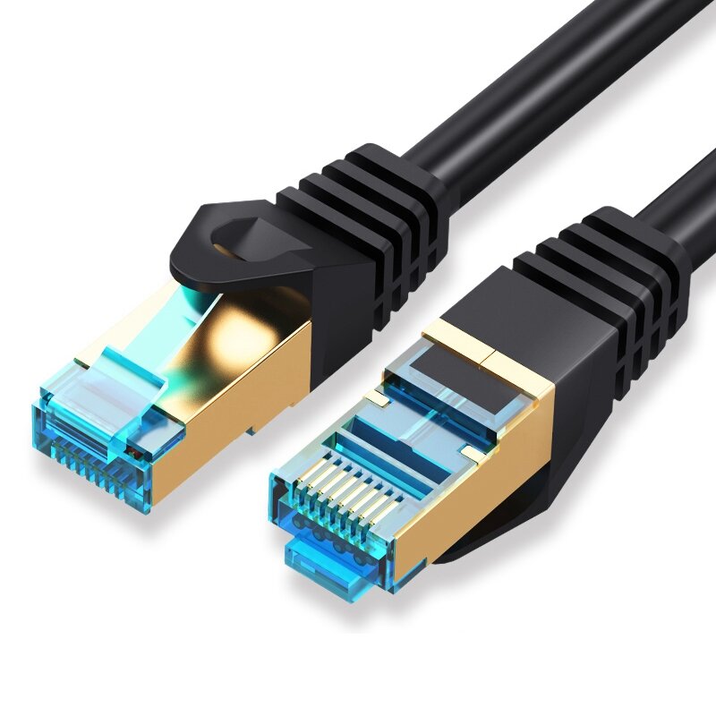 Vetion VPC7SSTP 0,5 m / 2 m / 5 m netwerkkabel RJ45 Cat7 10 Gbps Ethernet-kabel Patchkabel LAN-netwe