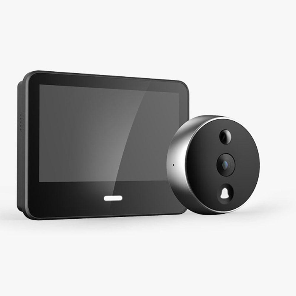 

Xiaomo 720P 166° LCD Display Video Doorbell Security Cat Eye Camera For Smart Home Alarm System Work With App From Eco-s