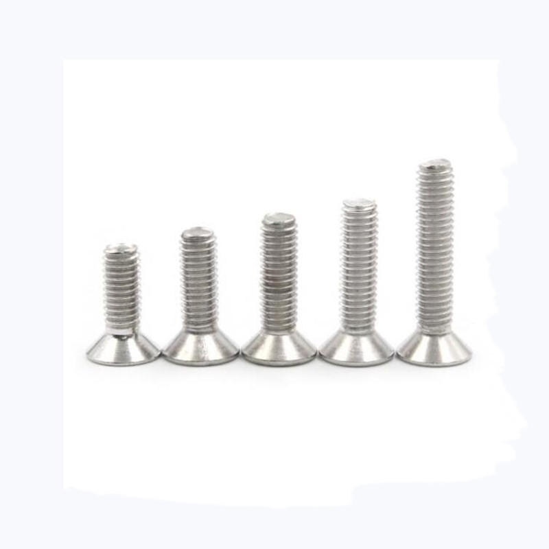 

Suleve™ M5SH8 50pcs M5 Stainless Steel Countersunk Flat Head Hex Socket Screw Bolts 6/8/10/12/14/16/18/20/25/30/35/40mm