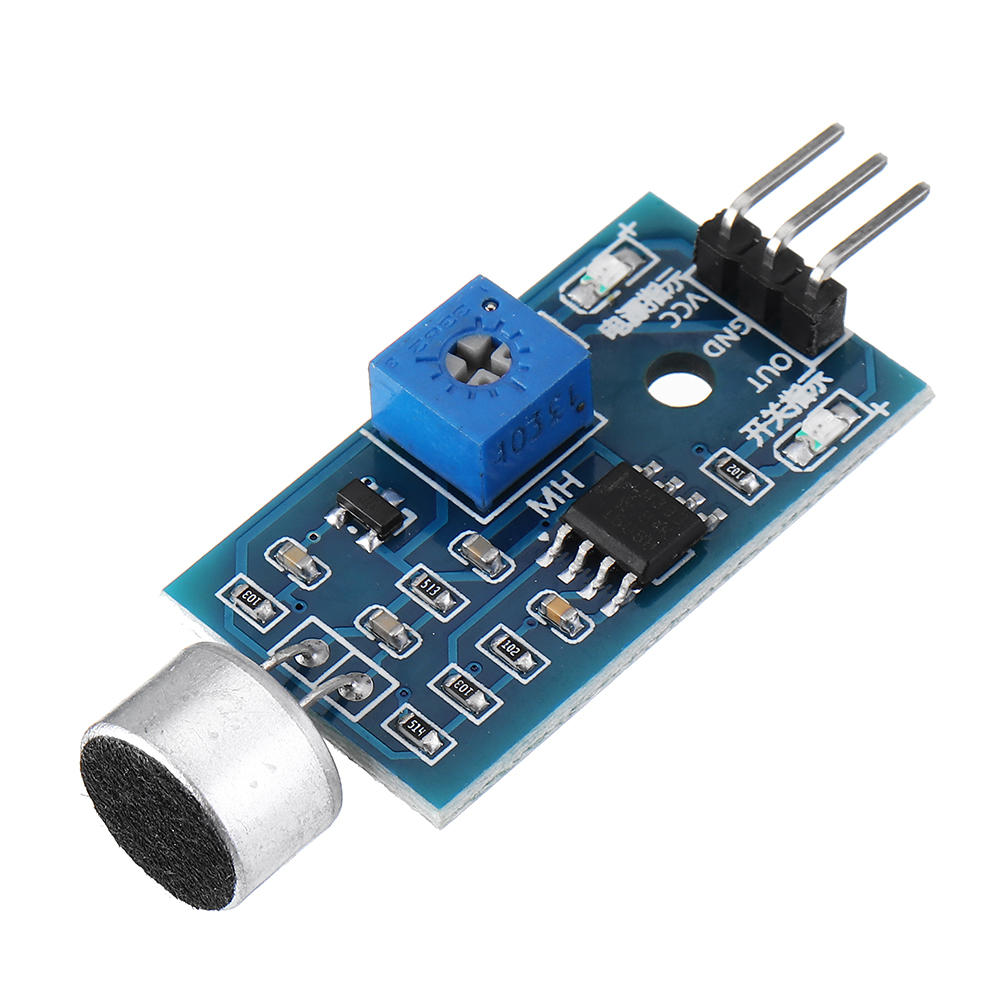 10 stks LM393 Geluidsdetectie Sensor Module Voor Para Som Condensor Transducer Sensor Voertuig Kit