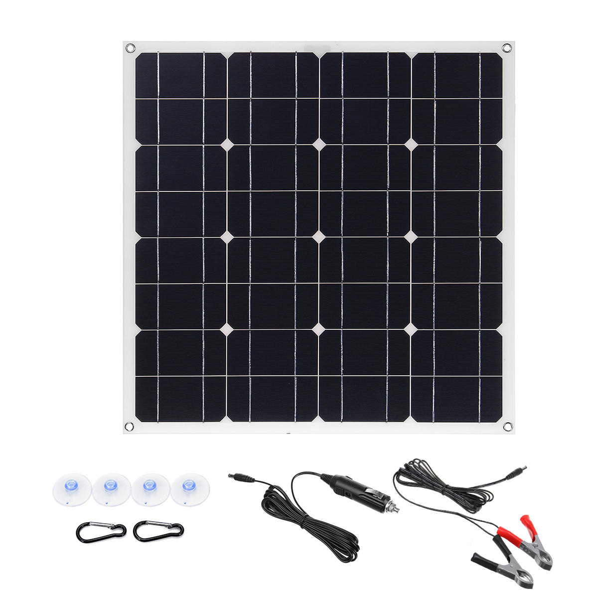 150W 18V Mono Solar Panel USB 12V/5V z EU za $39.99 / ~151zł