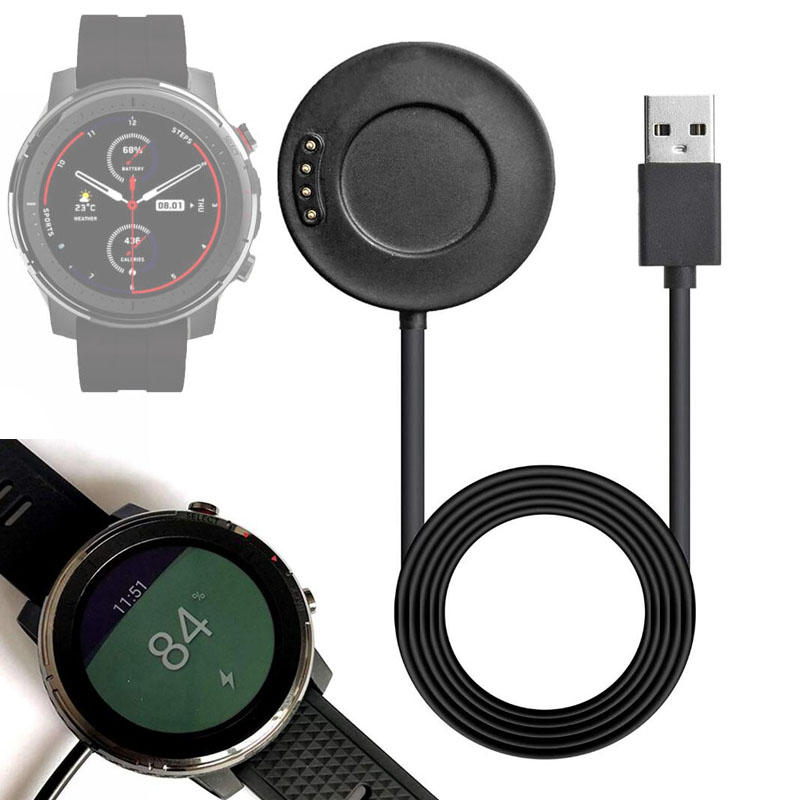 

Bakeey 1M TPU Watch Cable Magnetic Charger Cable for Amazfit stratos 3 Smart Watch Non-original