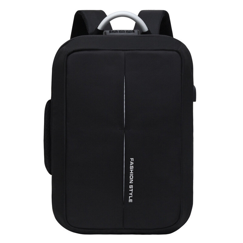 26L أكسفورد القماش USB مدرسة حقيبة الظهر ضد للماء 15inch حقيبة كمبيوتر محمول حقيبة سفر الأعمال