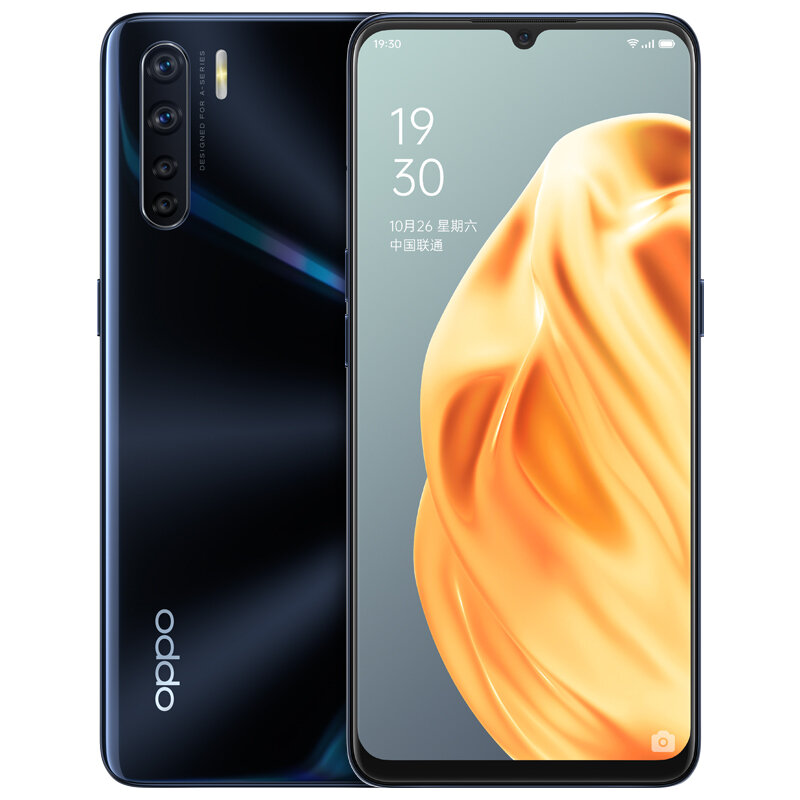OPPO A91 CN Version 6.4 inch FHD+ Android 9.0 4000mAh VOOC 3.0 48MP Quad Rear Cameras 8GB 128GB Helio P70 Octa Core 4G Smartphone Smartphones from Mobile Phones & Accessories on banggood.com