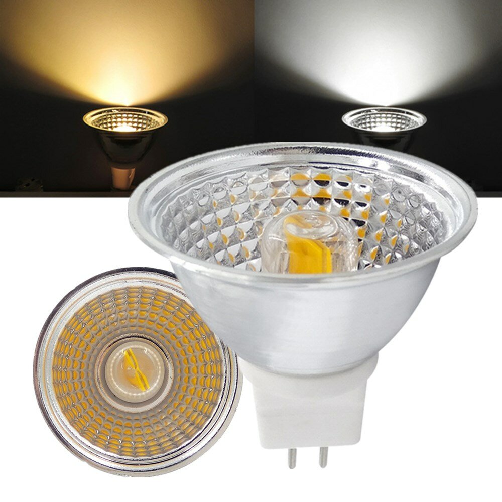 Dimbare GU5.3 COB 5W 500LM LED-lamp Spotlight voor Indoor Home Decoration AC110V