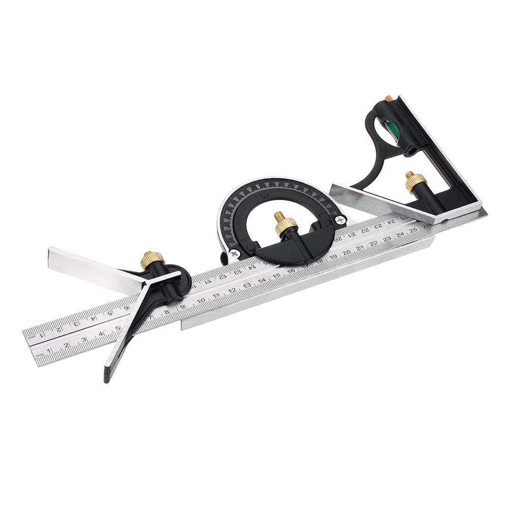 

300mm/600mm Multi-function Combination Square Angle Ruler High Precision Protractor Carpenter Measuring Tool