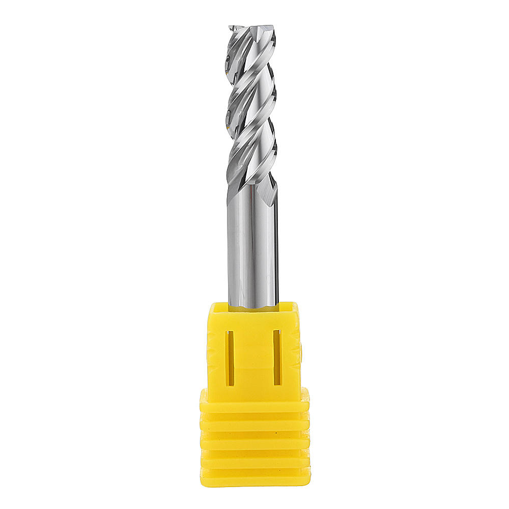Drillpro 5/6/8mm 3 Flutes End Mill Cutter Tungsten Carbide Milling Tool for Aluminum