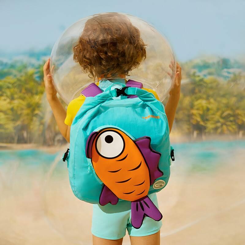TOSWIM Kuru ve Islak Ayırma Çanta Taşınabilir Depolama Çanta Çocuklar Su Geçirmez Çanta Seyahat Kampçılık 