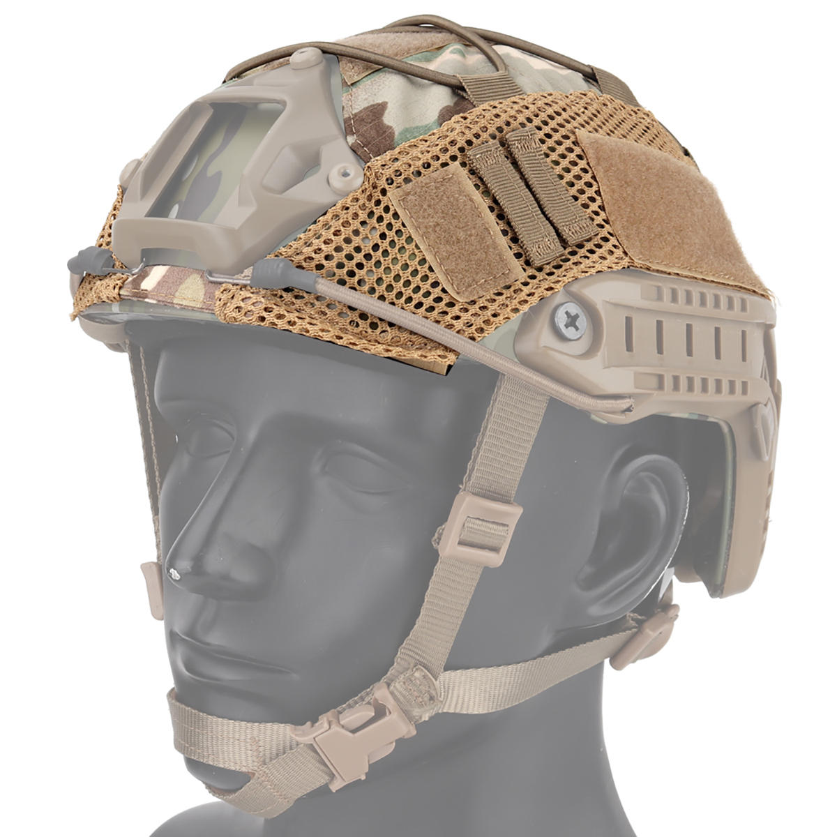 

Tactical Helmet Cover Airsoft Military Fast Helmet Hunting Paintball Gear Combat