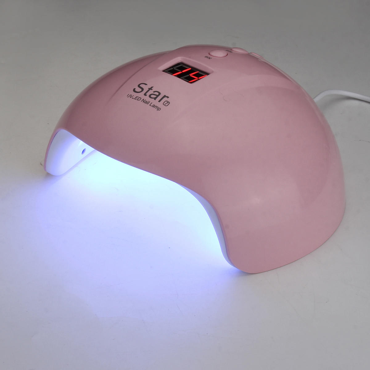 24W 12LEDs UV Nail Lamp Smart Sensing Gel Nails Polish Dryer Manicure