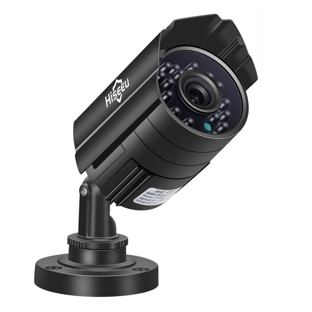 Hiseeu AHBB15 5MP Wired Security Camera Weatherproof CMOS 3.6mm Lens with IR Cut Night Vision CCTV PAL System