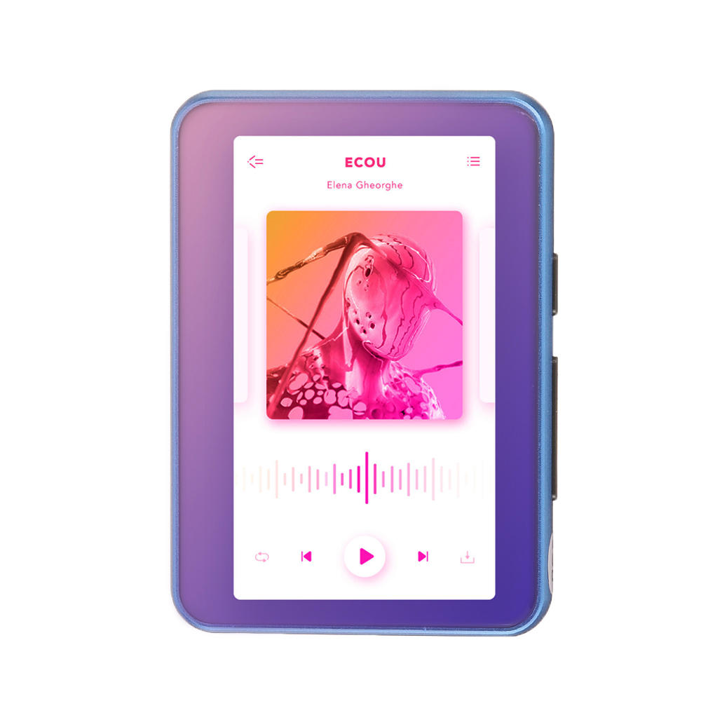 BENJIE X6 IPS 2.8 inch Full Screen 4GB 8GB 16GB Blue Lossless MP3 Player MP4 Video Player FM Radio E-book Built-in Speaker