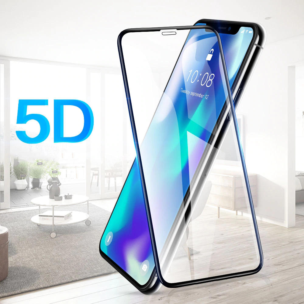 Bakeey 5D Full Coverage Anti-explosion Tempered Glass Screen Protector for iPhone XR / iPhone 11 6.1 inch