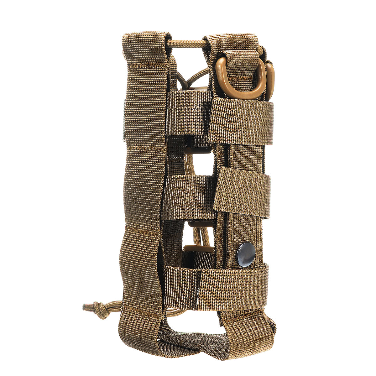 Taktischer Outdoor-Rucksack für Militärcamping, mit Tasche für Wasserflasche und Halterung für Wasserkocher