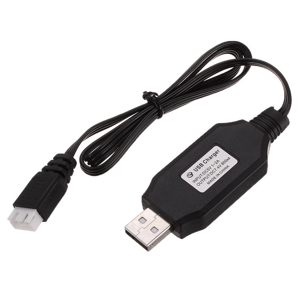 Orlandoo Hunter 7.4V 2S Lipo Battery Charger USB Charging Cable YK002 for 1/32 1/35 RC Car Parts