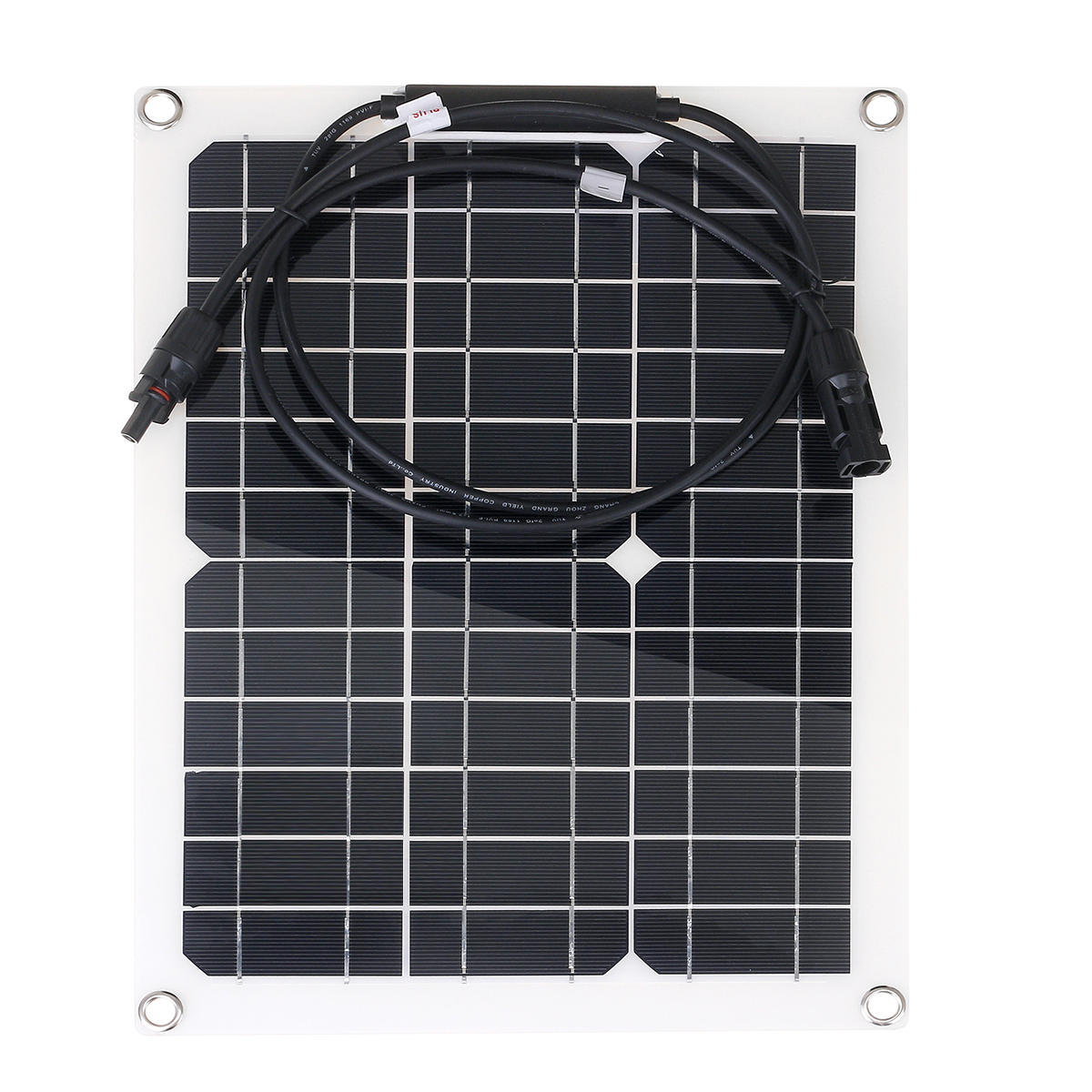 30W 18V monokristallijn zonnepaneel voor camperboot waterdicht zonne-energiepaneel