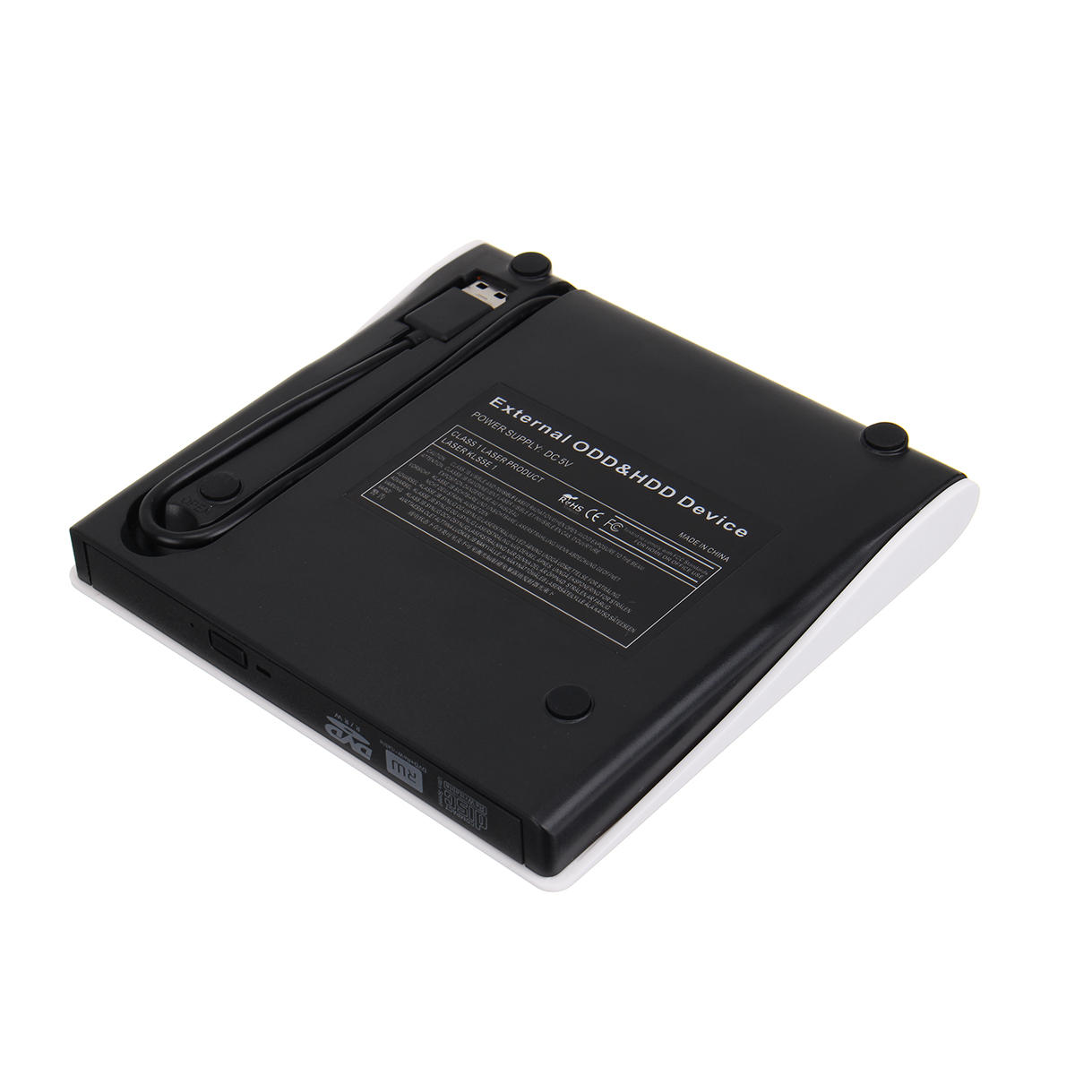 外付けDVD RW CDライタードライブType-C USB 3.0光学ドライブスリムコンボドライブバーナーリーダープレーヤー