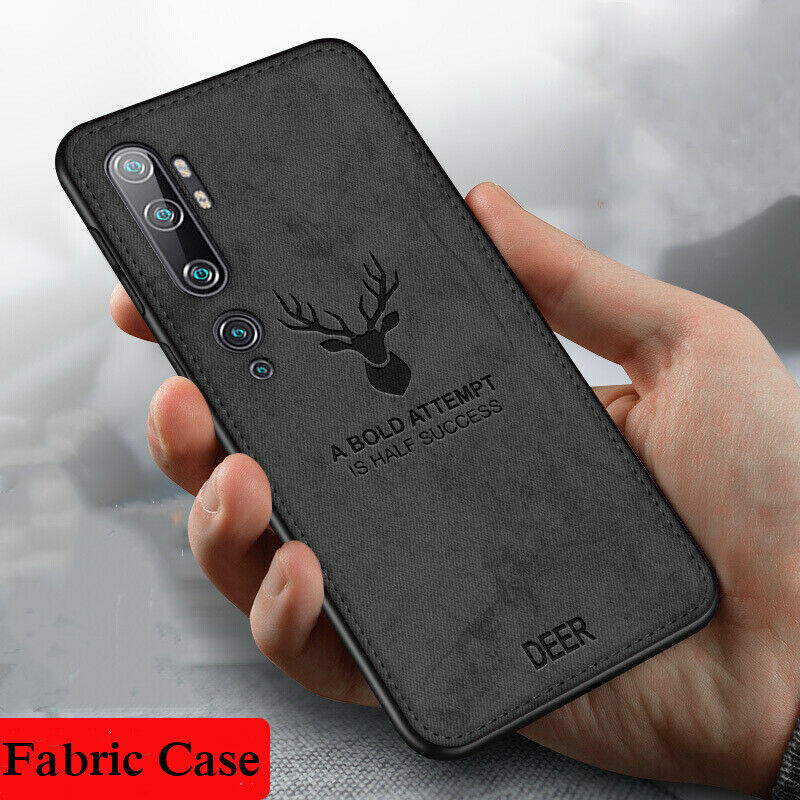 

Bakeey Deer Luxury Canvas Cloth Shockproof Anti-fingerprint Protective Case for Xiaomi Mi Note 10 / Xiaomi Mi CC9 PRO No