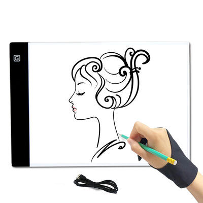 

Xinzhao A4-F USB Tracing Copy Board Touch LED Dimming Sketch Drawing Board Table Light Pad
