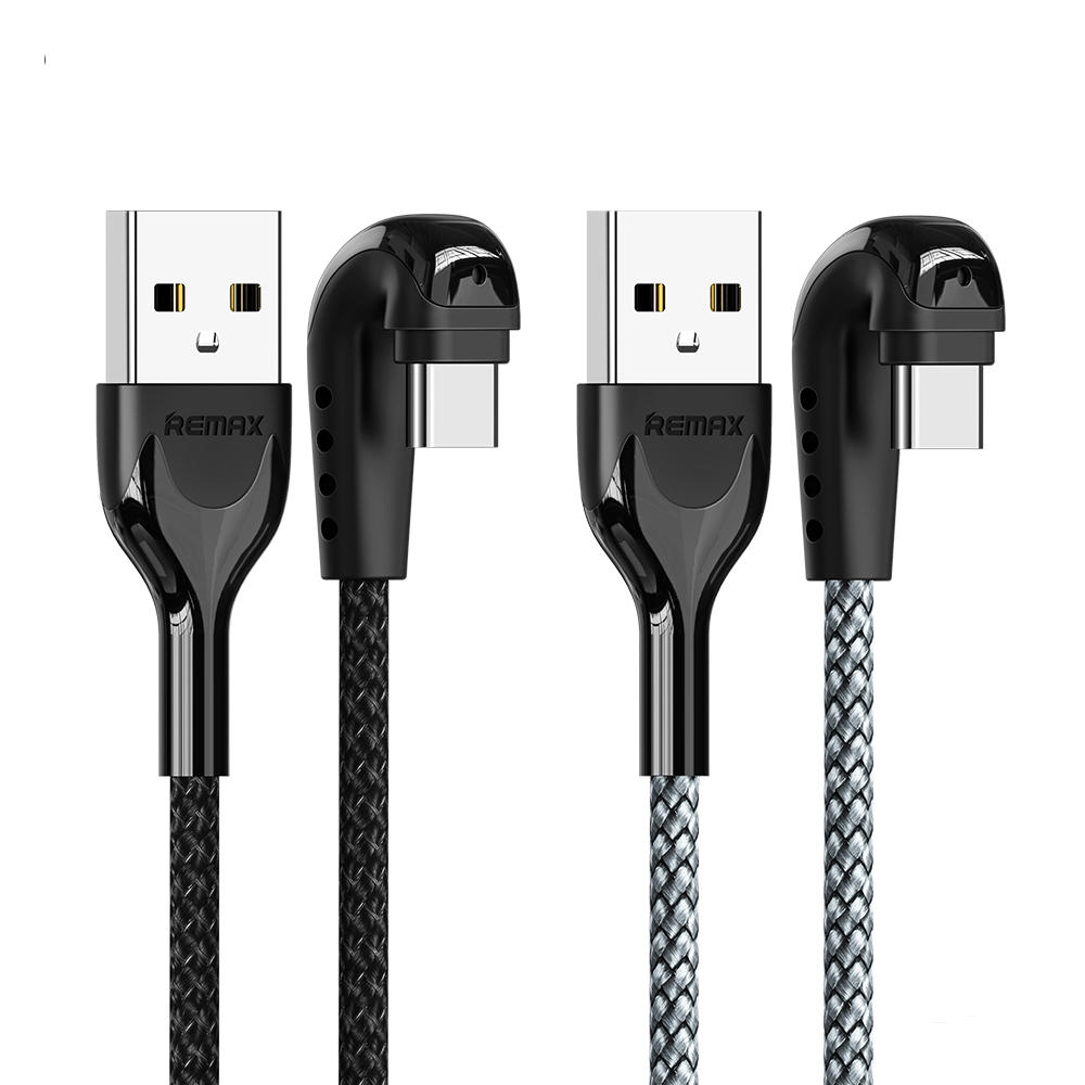 

Remax 2 in 1 3A Type C Fast Charging Data Cable For Huawei P30 Mate 20Pro Mi9 S10+ Note10