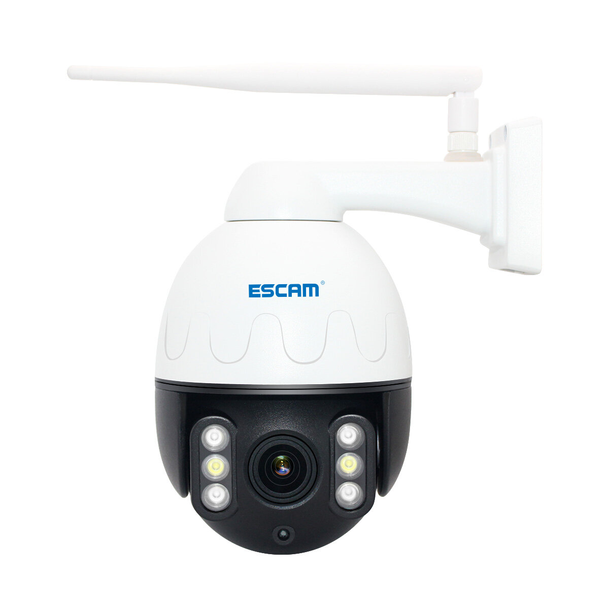 ESCAM Q2068 1080P Metal Case WiFi Waterproof IP Camera Support ONVIF Pan Tilt Two Way Talk IR Night 