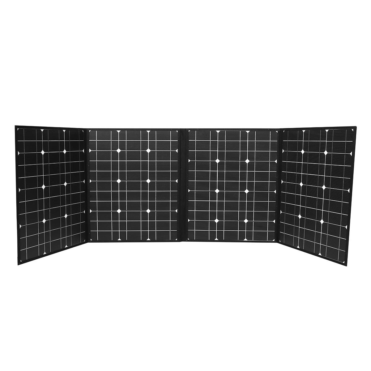 NB4-150 18V 120W Monocrystallinel Solar Panel Folding Package with 1.5m MC4Cables +USB Interface Set for Outdoor Working