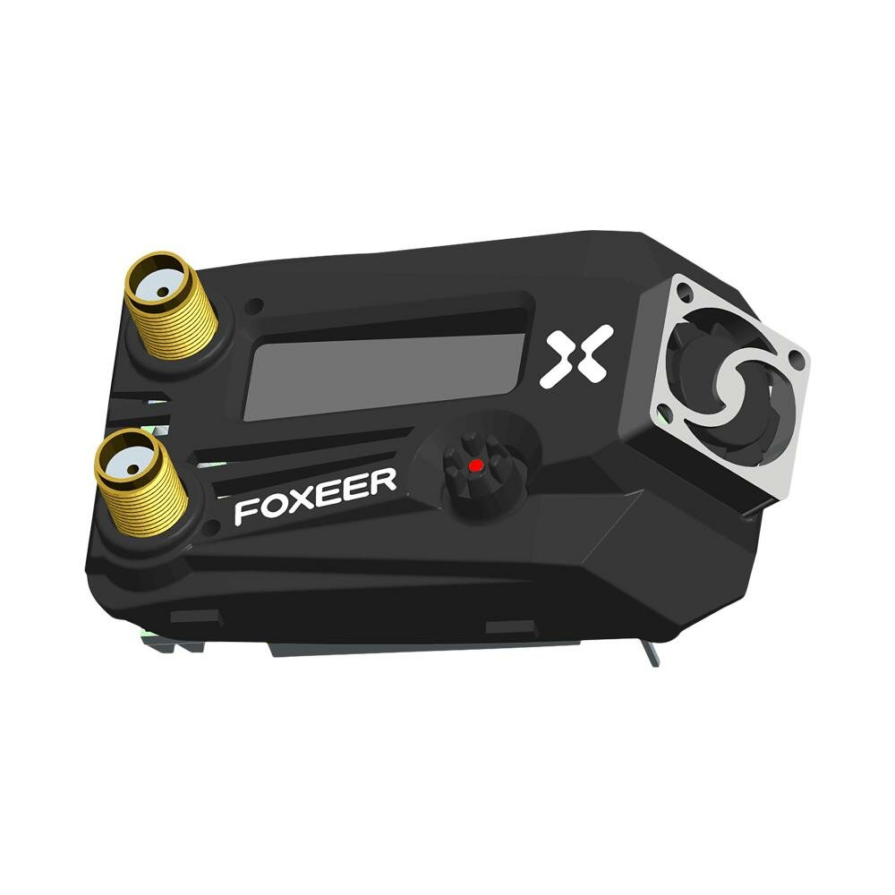 Foxeer Wildfire 5.8GHz 72CH Dual Receiver OLED Ground Station Module Support OSD Firmware Update For Fatshark FPV Goggle