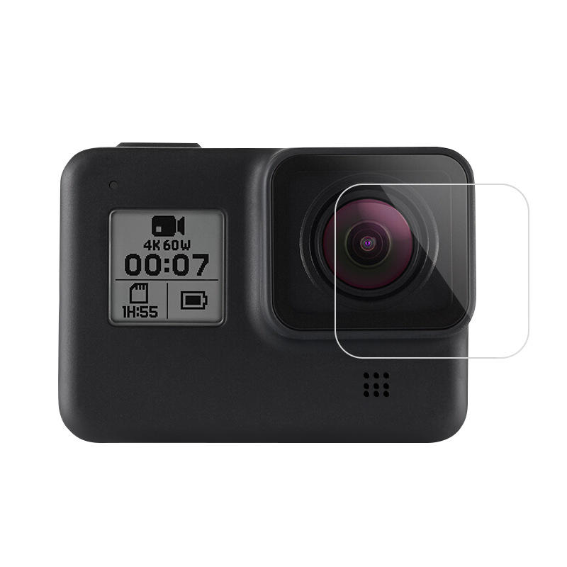 Image of TELESIN GP-FLM-801 9H Schutzfolie fr gehrtete Touchscreen-Objektive fr GoPro Hero 8 Black Action Camera