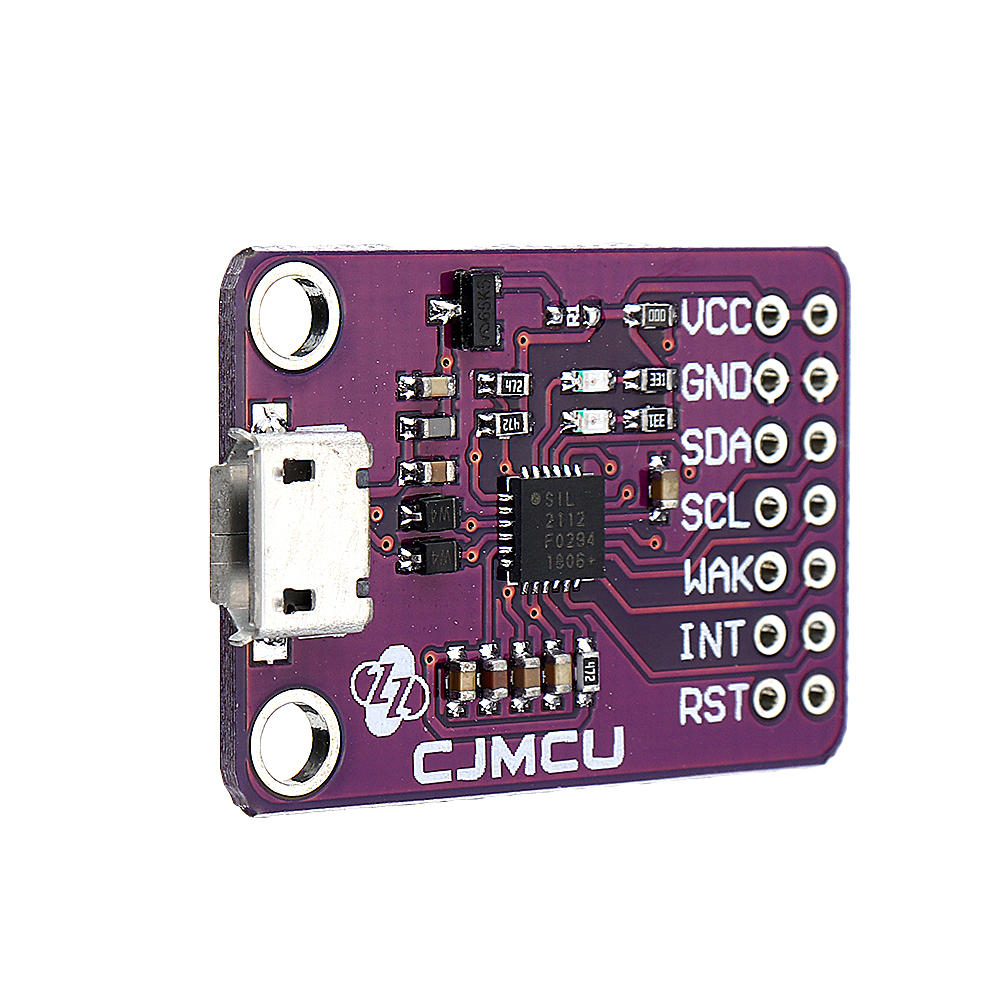 CP2112 Debug Board USB to SMBus I2C Communication Module 2.0 MicroUSB