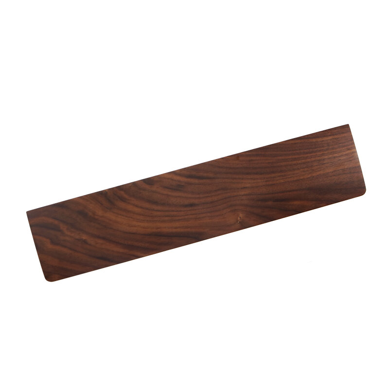 Walnut Wood Wrist Rest Pad Keyboard Wood Wrist Support Protection Mouse Anti-skid Pad for 60% Keyboard or 80% Mechanical