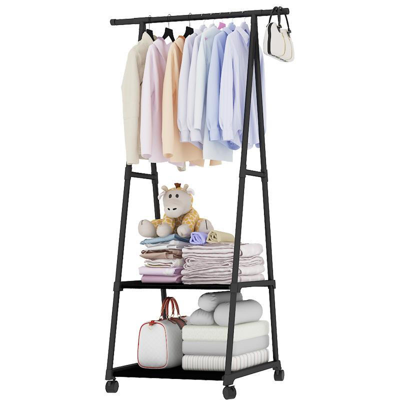 Clothes Hanger Organizer Portable Floor Display Shelf Rack Garment Satnd
