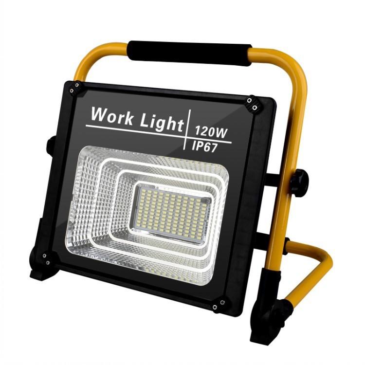 IPRee® 120W 120LEDs Lampe de travail à télécommande avec lampe de travail 2 modes IP67 Lanterne d'urgence étanche Camping en plein air