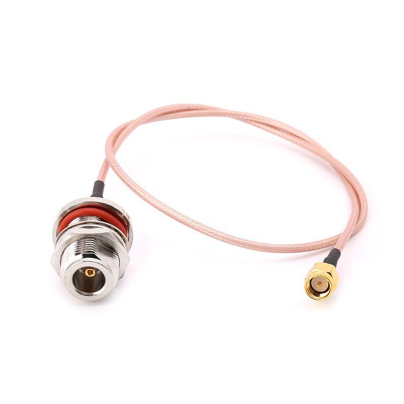 

50cm N Female Bulkhead To SMA Male Plug RG316 Pigtail Cable RF Coaxial Cables Jumper Cable