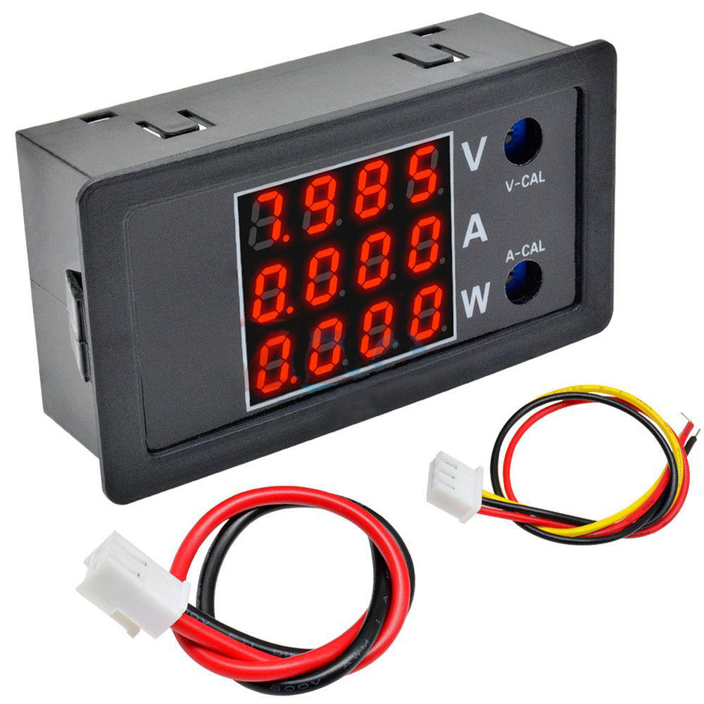 Electrical Equipment Voltmeter//Ammeter Voltage//Current Meter LED Display Tester