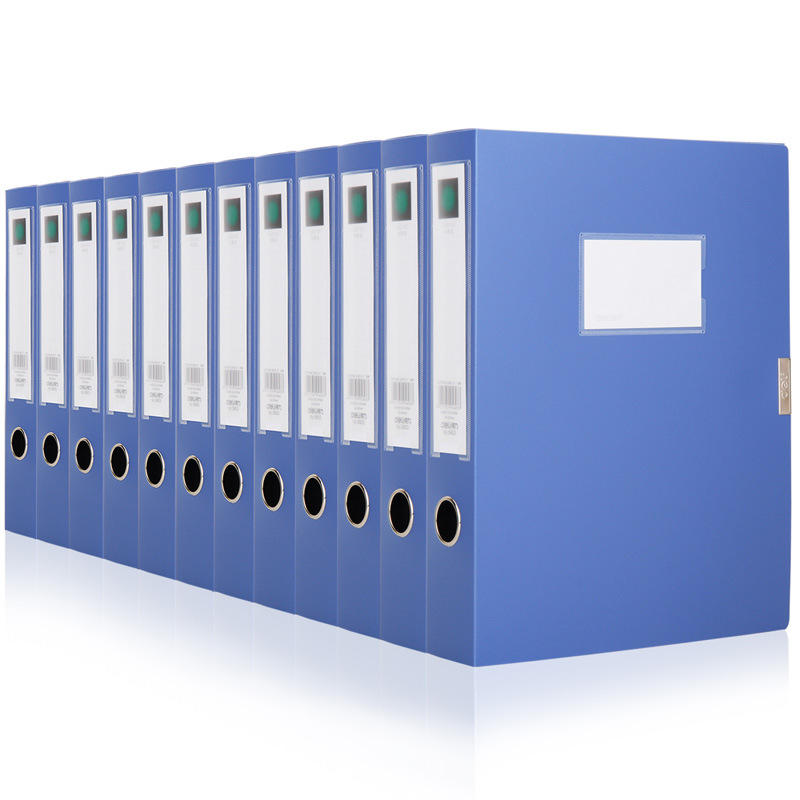 

Effective file box A4 3 inch file box Glue information box Plastic storage box Office supplies Desktop Organizer
