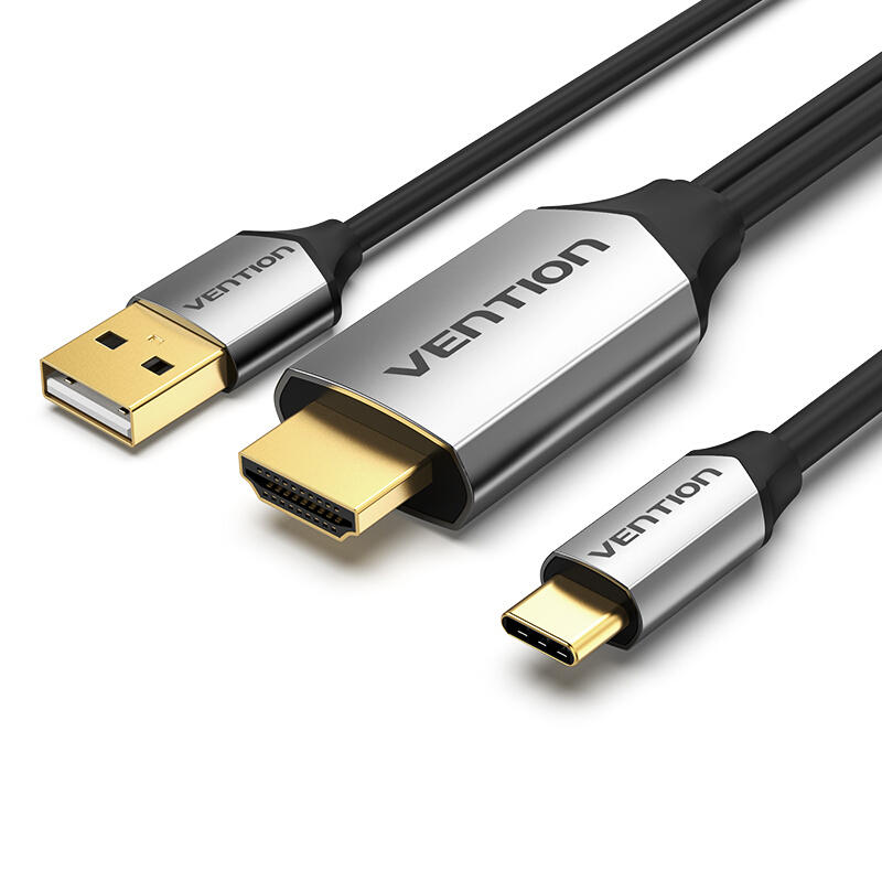 Vention CGT Type-C tot HD Kabel USB-C naar HD Converter Adapter 4K Video Thunderbolt 3 voor Huawei P