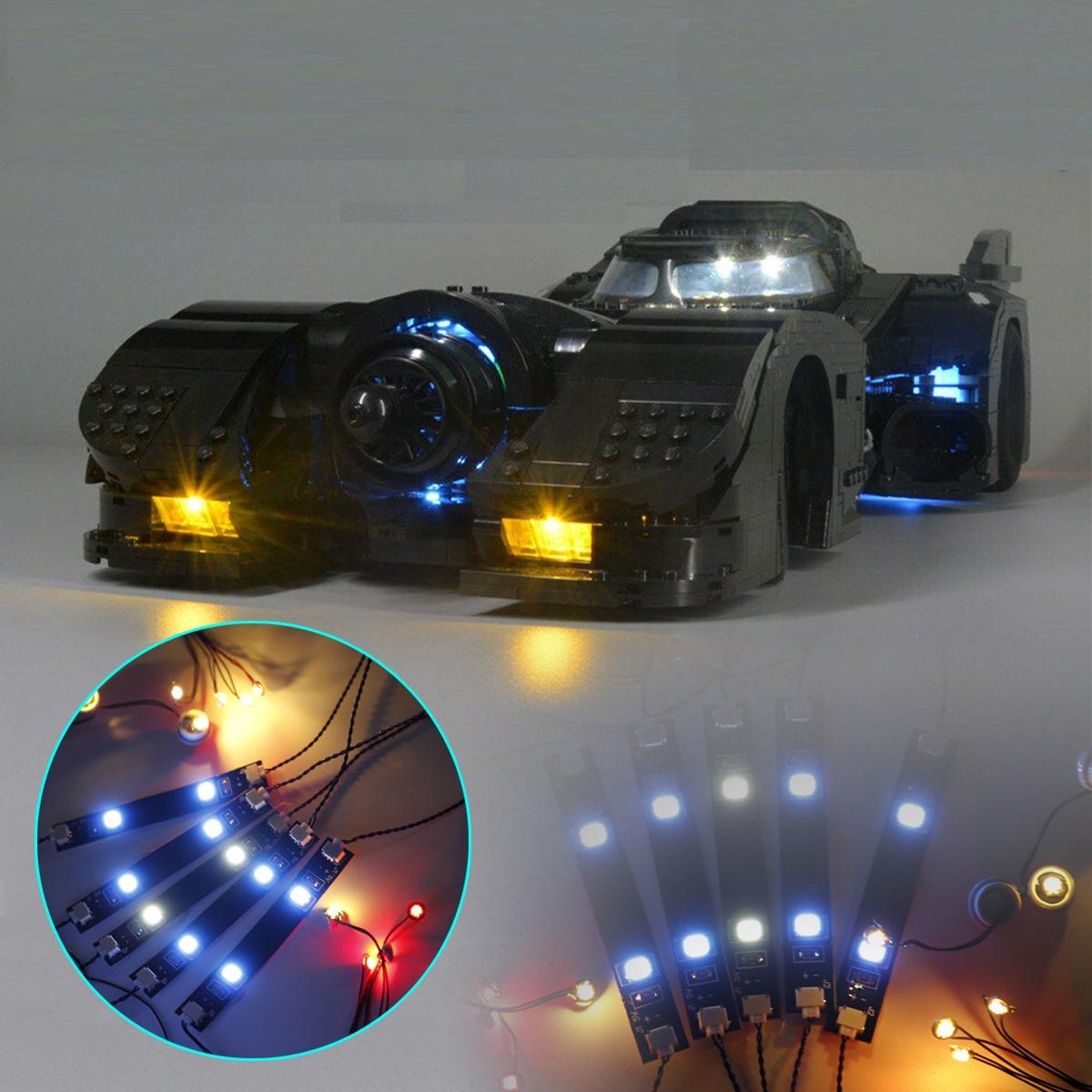

DIY LED Light Lighting Kit ONLY For LEGO 76139 1989 Batmobile DC Bricks Toy