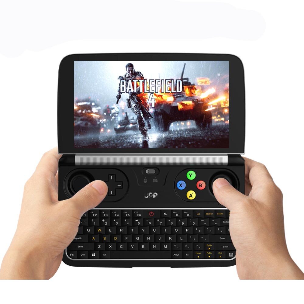 GPD WIN 2 M3-8100Y Handheld PC Game Console Windows Tablet - BLACK 