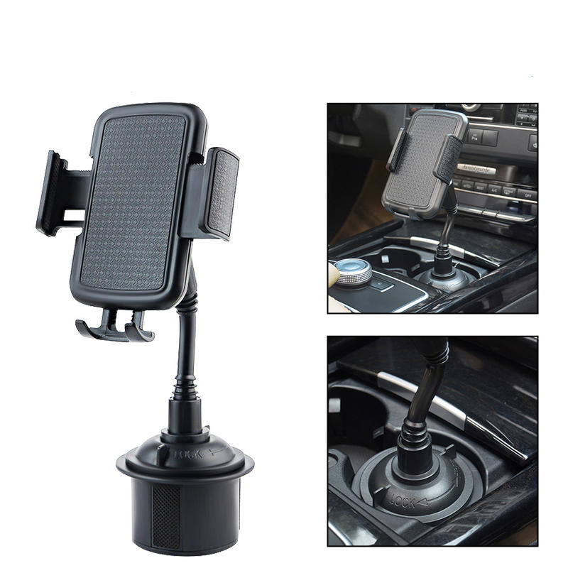 

Universal 360° Car Cup Holder Stand Cradle Car Phone Holder For 3.0-6.5 Inch Smart Phone