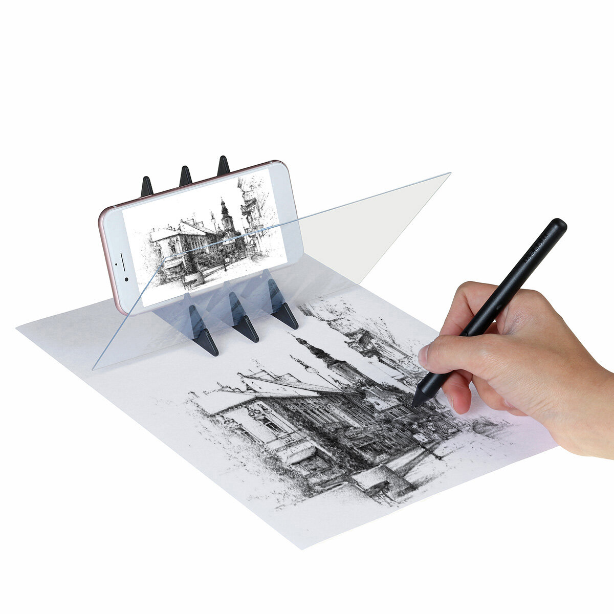 

Drawing Painting Sketch Optical Mirror Reflection Projection Tracing Plate Board