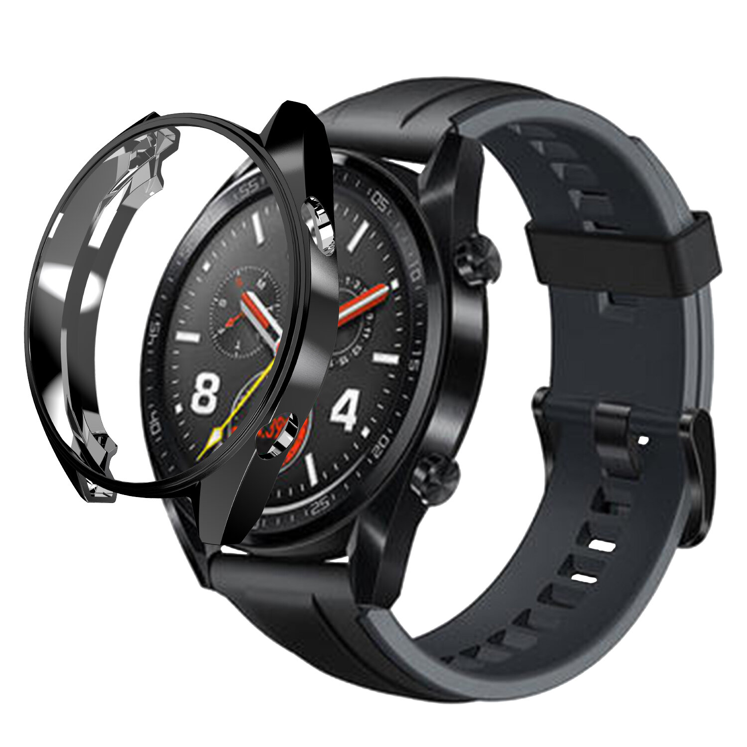 Kleurrijke holle horlogekast Cover horlogekast voor Huawei horloge GT2