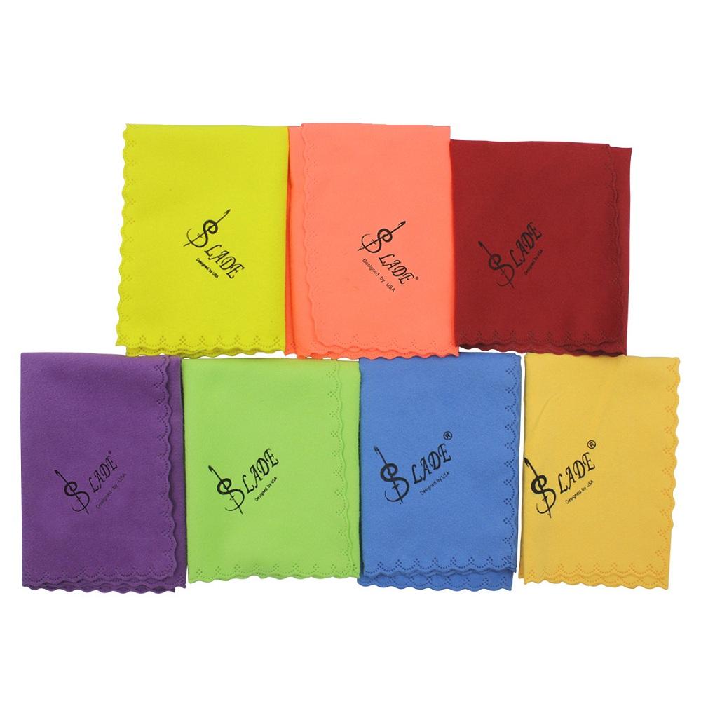 7 stuks LADE Multicolor polijstdoeken Reinigingsdoekjes voor blaasinstrument
