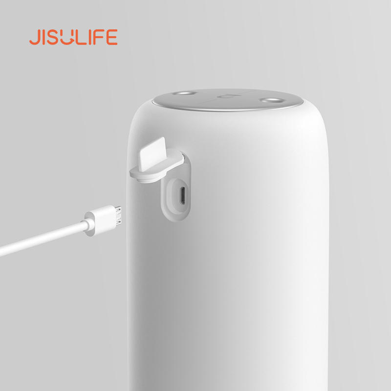 JISULIFE JB08デュアルノズルデュアルスプレーUSB加湿器ポータブル500ml、3600mAh充電式バッテリー付き