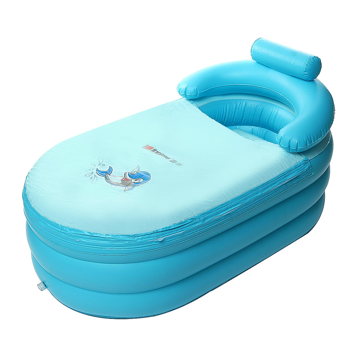 Portable Blowup Adult Spa PVC Folding Bathtub Warm Inflatable Cushion Bath Tub Inflatable Bathtub
