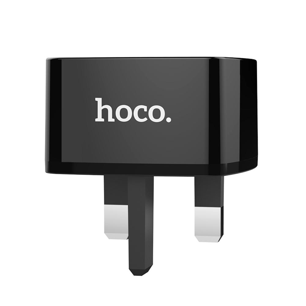 HOCO C70B UK Plug QC3.0 Charger For Tablet Smartphone