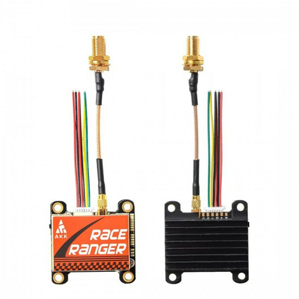 AKK Race Ranger Smart Audio 200 mW / 400 mW / 800 mW / 1600 mW Power schakelbare FPV-zender met SMA 