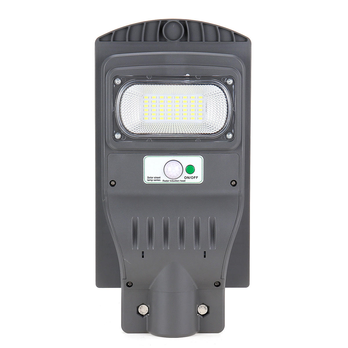 40W Solar Street Light Radar+Light Sensor LED Outdoor Garden Wall Lamp for Park, Garden, Courtyard, Street, Walkway(No P