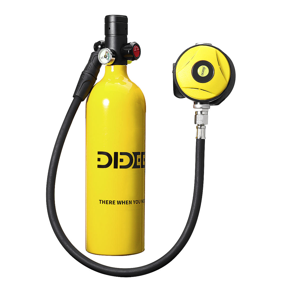 Details about   1L Diving  Oxygen Cylinder Tank Pump Underwater Breathe Equipment Kit 