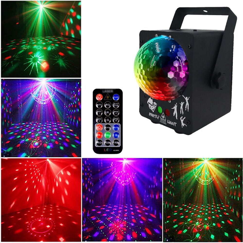 18W LED RGB Stage Projector Lichtlamp DJ Club Disco Party met afstandsbediening