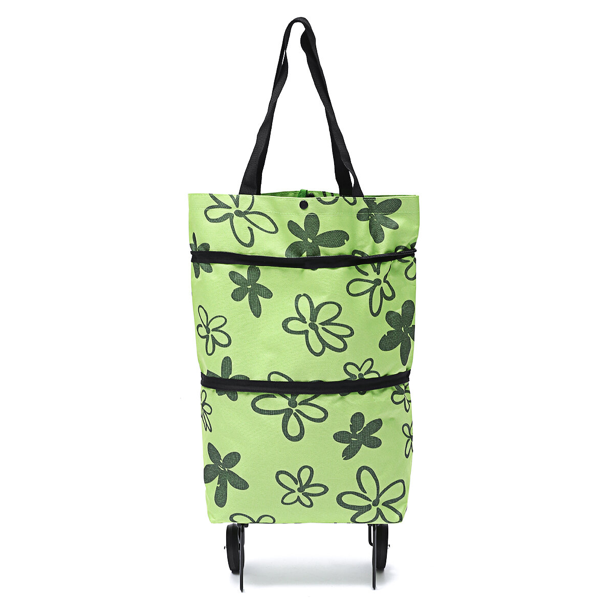 Oxford Folding Shopping Cart Bag Trolley Dolly Handcart Market Outdoor Storage Bag